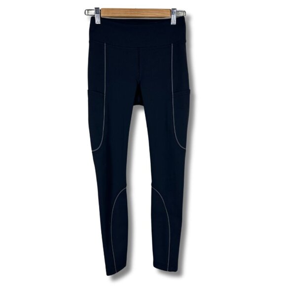Outdoor Voices Women's Athletic Leggings High Impact Workout Black Size Small - Picture 1 of 4
